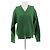 Totême Grüner Kaschmirpullover