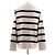 Massimo Dutti Gestreifter Pullover in Beige und Schwarz - Ansicht 2