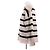 Massimo Dutti Gestreifter Pullover in Beige und Schwarz - Ansicht 3