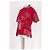 Autre Marque Camisa recta roja de algodón OVERLORD - vista 4