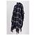 Eric Bompard Navy Blue Wool Poncho - view 4