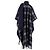 Eric Bompard Navy Blue Wool Poncho - view 6