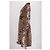 Abrigo largo marrón Leonard LEO SEASON Castaño - vista 5