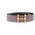Hermès Ceinture H torsade réversible Marron