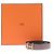 Hermès Ceinture H torsade réversible Marron - vue 6