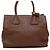 Prada Borsa Tote e Borsa a Tracolla One Pocket in Vitello Daino marrone - vista 4