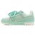 Louis Vuitton Baskets Trainer en cuir vert pastel - vue 4