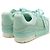 Louis Vuitton Baskets Trainer en cuir vert pastel - vue 9