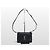 Saint Laurent Borsa a Tracolla Satchel Medium in Pelle Navy Sunset Blu - vista 11