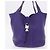 Hermès HERMES Picotan Lock MM Hand Bag Leather Purple Silver - vista 4