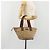 GUCCI GG Canvas Web Sherry Line Hand Bag Beige Silver 131228 - vista 23