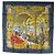 Hermès HERMES Carre 90 Scarf Silk  MAHARAJAS  Blue Gold