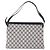 GUCCI GG Supreme Shoulder Bag PVC Leather Navy Gold Tone 14 02 013 - vista 3