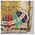 Hermès HERMES Carre 90 Scarf  CARPE DIEM  Silk Blue - vista 10