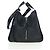 LOEWE Hammock Medium Hand Bag Leather 2way Black Silver - vista 3