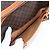 Céline CELINE Macadam Canvas Hand Bag PVC Leather Brown Gold - vista 15