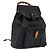 GUCCI Bamboo Backpack Leather Black Gold Tone 003 1705 0030