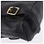 GUCCI Bamboo Backpack Leather Black Gold Tone 003 1705 0030 - vista 14