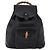 GUCCI Bamboo Backpack Leather Black Gold Tone 003 1705 0030 - vista 2
