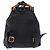 GUCCI Bamboo Backpack Leather Black Gold Tone 003 1705 0030 - vista 3
