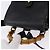 GUCCI Bamboo Backpack Leather Black Gold Tone 003 1705 0030 - vista 6