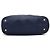 Prada Borsa a tracolla Navy Vitello Daino con cerniera laterale Blu - vista 7