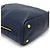 Prada Borsa a tracolla Navy Vitello Daino con cerniera laterale Blu - vista 9