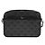 Céline Borsa Messenger Small in tela Triomphe e pelle di vitello Nera Nero