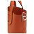 Hermès Borsa Tote Tangerine Taurillon Indorouge Season Marrone - vista 8
