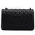 Chanel Borsa a tracolla con catena argentata Nero - vista 5