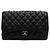 Chanel Borsa a tracolla One Flap con catena argentata Nero - vista 2