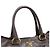 Prada Borsa Tote e a tracolla in pelle di vitello morbida grigia con logo dorato Marrone - vista 9