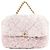 Chanel Serie Shearling Small Light Pink Rosa