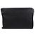 Bottega Veneta Clutch Grande con Zip Intrecciato Nero