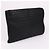 Bottega Veneta Clutch Grande con Zip Intrecciato Nero - vista 3