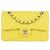 Chanel Borsa Classic Flap Small Gialla con hardware dorato Giallo