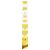 Chanel Borsa Classic Flap Small Gialla con hardware dorato Giallo - vista 2