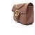Gucci Mini Borsa a Tracolla con Catena Marmont Matelassé Marrone - vista 2
