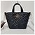 Gucci Borsa Tote Mini Marmont Nero - vista 2