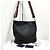Prada Borsa a Secchiello Spalla e Crossbody in Vitello Nero - vista 9