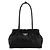 Prada Borsa a tracolla in pelle Napa arricciata Nero