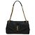 Saint Laurent Borsa Medium in nappa granulata Nero - vista 3