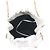 Saint Laurent Borsa AmiE Pochon in pelle di agnello Bianco - vista 7