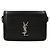 Saint Laurent Borsa Satchel Media Monogram Nero - vista 3