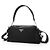 Prada Explore a mala em Re-Nylon e couro Preto