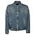 Giacca Bomber in Denim Prada Blu - vista 3