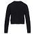 Céline Cardigan aus Kaschmir und Seide Schwarz - Ansicht 4