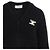 Céline Cardigan aus Kaschmir und Seide Schwarz - Ansicht 5
