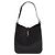 Saint Laurent Picca borsa in pelle martellata Nero
