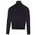 Tom Ford Light Nylon Front Merino Zip Jacket Blue - view 4